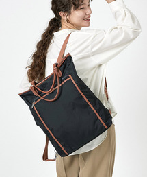 LeSportsac（レスポートサック）の「UPTOWN EVERYDAY TH BKPK アップタウンブラック/チョコレート（バックパック/リュック・メンズ）」