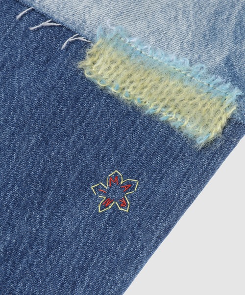 MARNI（マルニ）の「MOHAIR PACTHED / コットンデニム（デニム