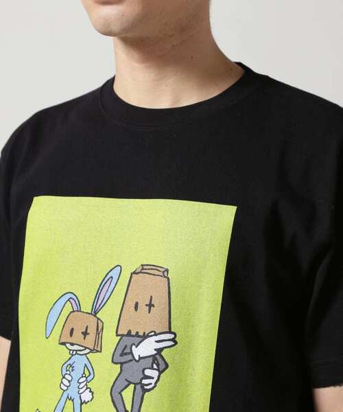 ROYAL FLASH(ロイヤルフラッシュ)の「【GUERNIKA × 準組 / ゲルニカ 】PRINT T-SHIRT(Tシャツ/カットソー・メンズ・ブラック/ホワイト・XL/M/L)」の11枚目の写真