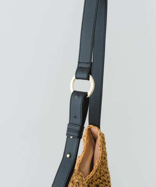 RODE SKO（ロデスコ）の「ワンハンドルペーパートートバッグ（トートバッグ・レディース・キャメル/グレー・ONE）」の13枚目の写真