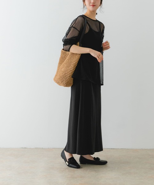 RODE SKO（ロデスコ）の「ワンハンドルペーパートートバッグ（トートバッグ・レディース・キャメル/グレー・ONE）」の19枚目の写真