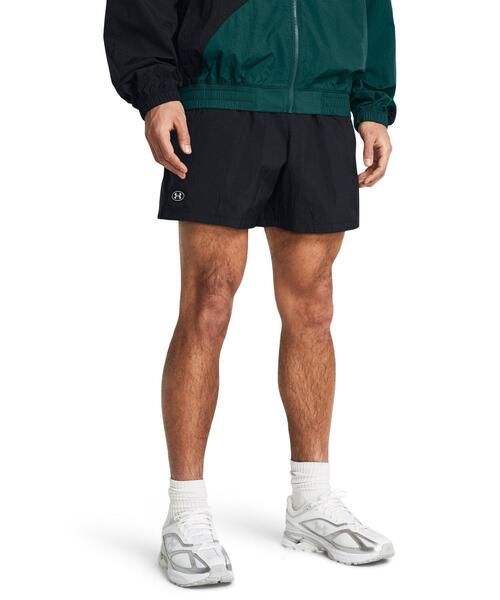 UNDER ARMOUR(アンダーアーマー)の「UAアイコン クリンクル ウーブン ボレーショーツ(トレーニング/メンズ)(その他パンツ・メンズ・ブラック・L/M/XXL/S/XL)」の2枚目の写真