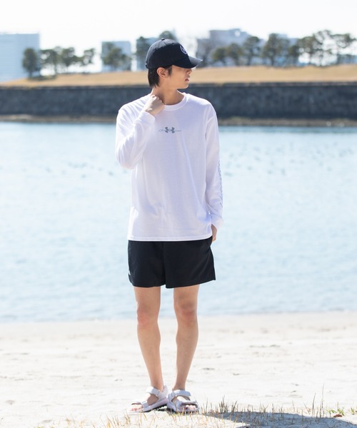 UNDER ARMOUR(アンダーアーマー)の「UAアイコン クリンクル ウーブン ボレーショーツ(トレーニング/メンズ)(その他パンツ・メンズ・ブラック・L/M/XXL/S/XL)」の9枚目の写真