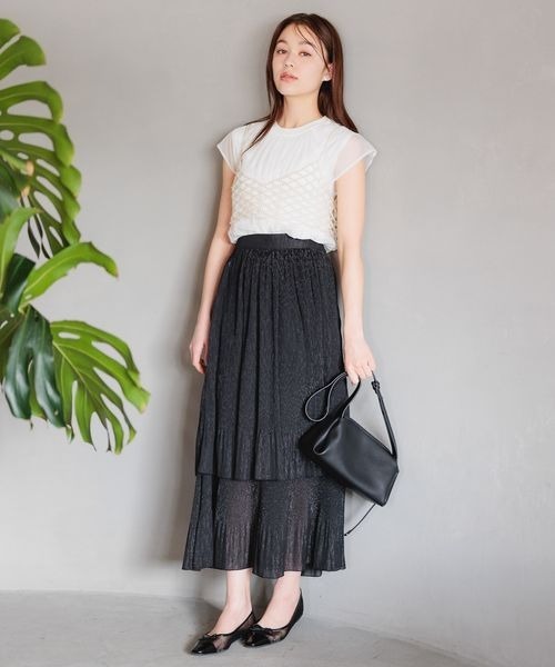 mysty woman（ミスティウーマン）の「レザーワンショルダーBAG　119555（ショルダーバッグ・レディース・ブラック/ブラウン・FREE）」の6枚目の写真