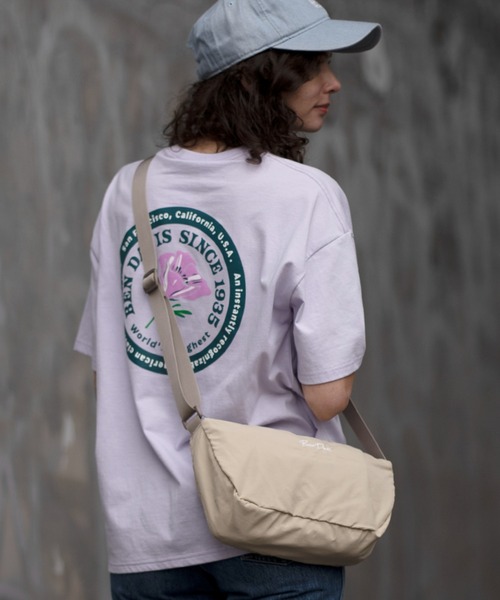 BEN DAVIS(ベンデイビス)の「《BEN DAVIS》 LADIES PRINT TEE/抗菌防臭(Tシャツ/カットソー・レディース・ライトパープル/ホワイト・FREE)」の6枚目の写真