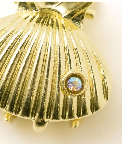 anap mimpi（アナップミンピ）の「2SET シェル スターフィッシュ メタル ミニ ヘアクリップ（バレッタ/ヘアクリップ・レディース・ゴールド・FREE）」の12枚目の写真