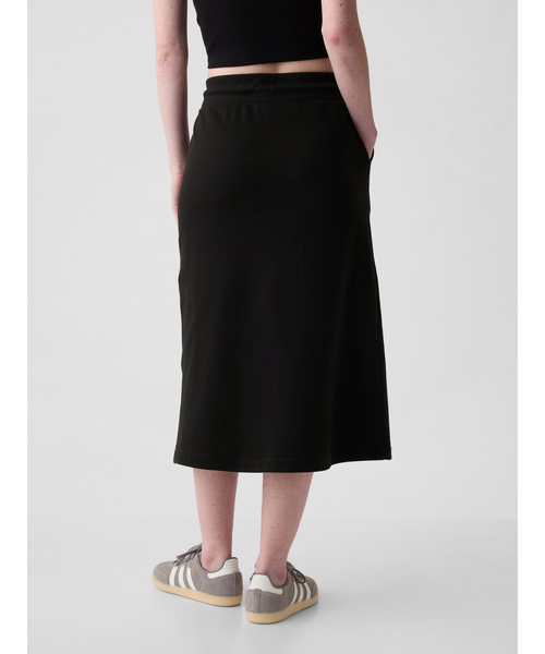 GAP（ギャップ）の「GAPロゴ アスレチック マキシスカート（スカート・レディース・ブラック/ホワイト×ブルー・M/XS/S/L/XXS）」の4枚目の写真