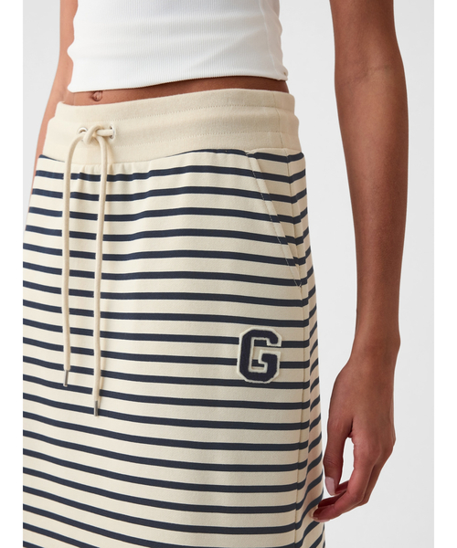 GAP（ギャップ）の「GAPロゴ アスレチック マキシスカート（スカート・レディース・ブラック/ホワイト×ブルー・M/XS/S/L/XXS）」の5枚目の写真