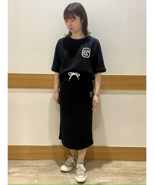 GAP（ギャップ）の「GAPロゴ アスレチック マキシスカート（スカート・レディース・ブラック/ホワイト×ブルー・M/XS/S/L/XXS）」の20枚目の写真