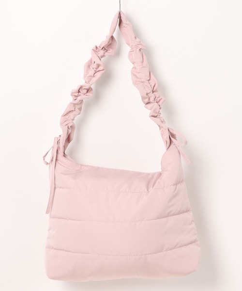 apres jour（アプレジュール）の「ギャザーショルダーバッグ【ZOZOTOWN限定アイテム】（ショルダーバッグ・レディース・ブラック/アイボリー/ピンク・FREE）」の5枚目の写真