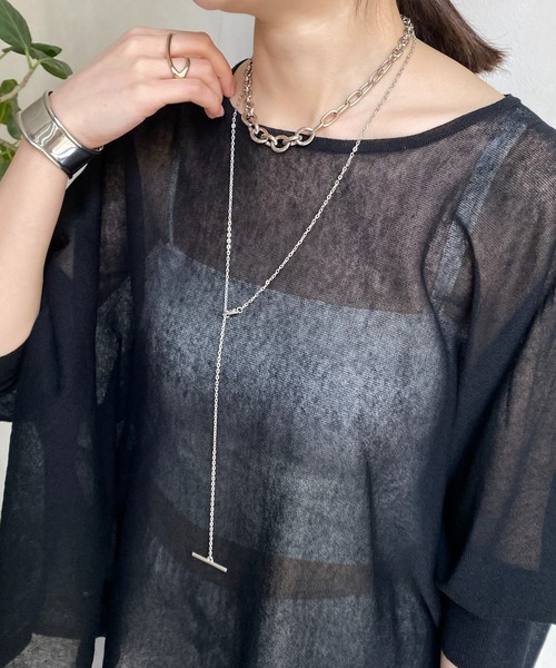 DouDou（ドゥドゥ）の「チェーンラリエット（その他ヘアアクセサリー・レディース・シルバー/ゴールド・FREE）」の3枚目の写真