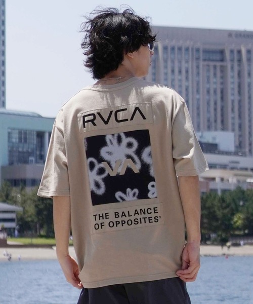 RVCA（ルーカ）の「【ムラサキスポーツ限定】RVCA/ルーカ 半袖Tee バックプリント オーバーサイズ ユニセックス BE04A-P21（Tシャツ/カットソー・メンズ・ホワイト/カーキ/ネイビー/ブラック・S/M/L）」の17枚目の写真