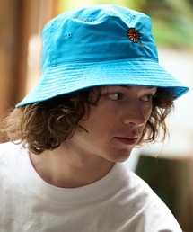 UN-FILLED(AtBh)mko12052- GERBERA EMB NYLON BACKET HAT nbg(nbg)