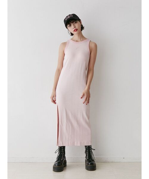 MILLER（ミラー）の「Millerバックオープンフィットワンピース【コラボ】（ワンピース・レディース・オレンジ/ピンク/ブルー/アイボリー・MEDIUM）」の17枚目の写真