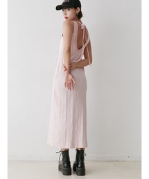 MILLER | Millerバックオープンフィットワンピース【コラボ】(ワンピース)