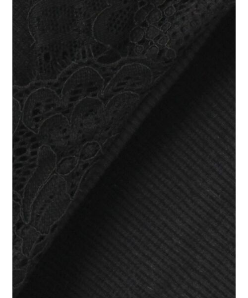 GYDA（ジェイダ）の「レースレイヤービスチェ（キャミソール・レディース・オフホワイト/ブラック・FREE）」の14枚目の写真