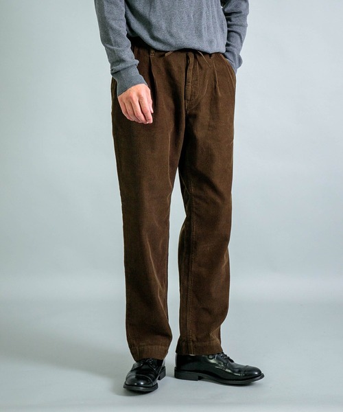 OMNIGOD（オムニゴッド）の「[OMNIGOD mens / オムニゴッド] 8Wコーデュロイ ツータックワークパンツ（その他パンツ・メンズ・オリーブ/ネイビー・3/2）」の22枚目の写真