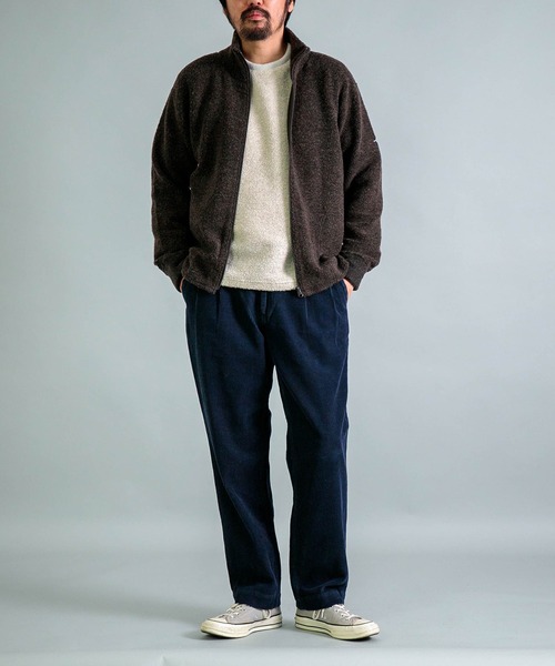 OMNIGOD（オムニゴッド）の「[OMNIGOD mens / オムニゴッド] 8Wコーデュロイ ツータックワークパンツ（その他パンツ・メンズ・オリーブ/ネイビー・3/2）」の20枚目の写真