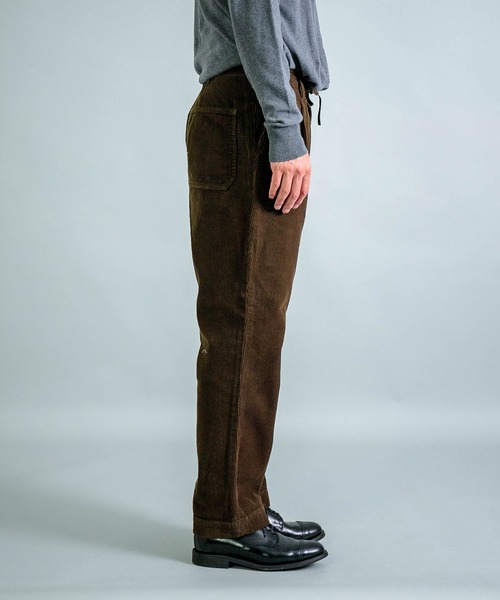 OMNIGOD mens / オムニゴッド] 8Wコーデュロイ ツータックワークパンツ
