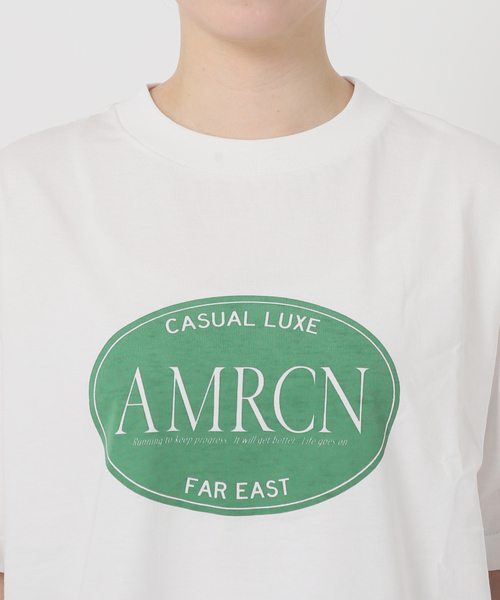 AMERICANA（アメリカーナ）の「【AMERICANA/アメリカーナ】別注CASUAL LUXE Print T-sh（Tシャツ/カットソー・レディース・ホワイト・FREE）」の21枚目の写真