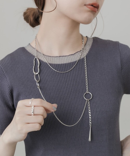 SMELLY（スメリー）の「マルチウェイキーチェーン（その他小物・レディース・シルバー・-）」の4枚目の写真