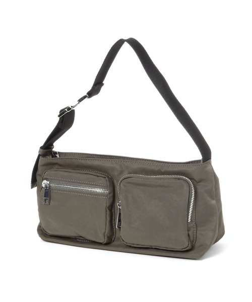 HEREIAM（ヘレイアム）の「【HEREIAM】アウトポケットショルダー（ショルダーバッグ・レディース・カーキ/ブラック・FREE）」の8枚目の写真