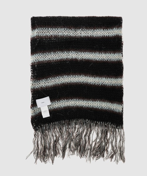SUGARHILL（シュガーヒル）の「MOHAIR STRIPE MUFFLER（マフラー