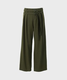 DOUBLE BELT PANTS
