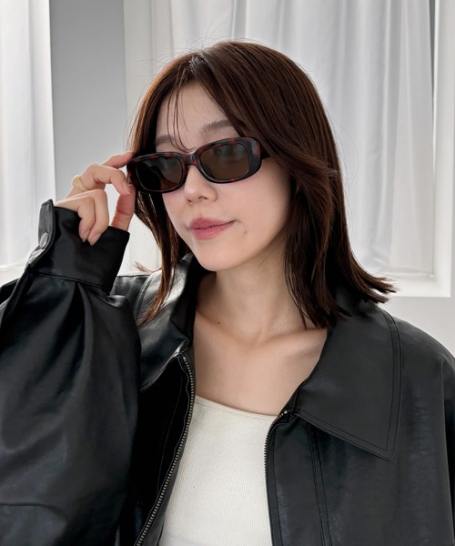 Heather(ヘザー)の「オーバルフレームサングラス 125188(サングラス・レディース・ブラウン/ブラック・ONE SIZE)」の14枚目の写真