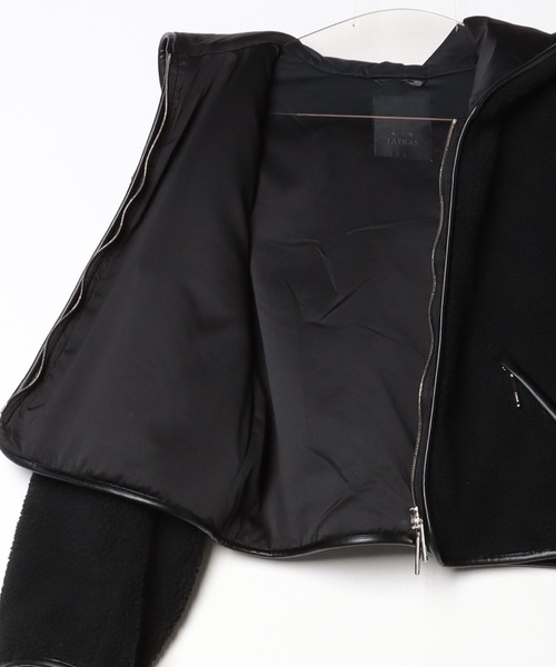 値下げ【新品未使用】 TATRAS タトラス PERLA ベルラ ボアブルゾン TATRAS（タトラス）の「TATRAS(タトラス) PERLA ベルラ（ブルゾン