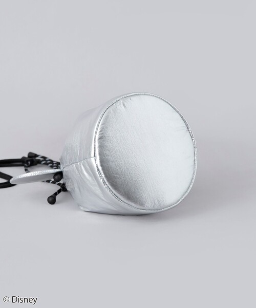 Disney(ディズニー)の「coen/Disney(ディズニー)シルエット巾着バッグ(ショルダーバッグ・レディース・ブラック/シルバー・FREE)」の6枚目の写真