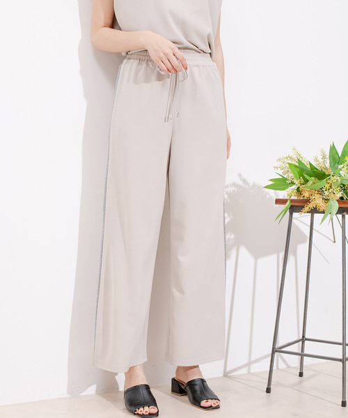 Jayro(ジャイロ)の「カットジョーゼットパンツ(その他パンツ・レディース・ブラック/チャコールグレー/ライトグレー/ダークブラウン/ホワイト系その他・M)」の22枚目の写真