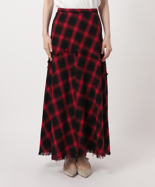 PROVOKE/プロヴォーク チェックマキシスカート（スカート）｜PROVOKE