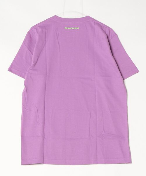 INNOCENT(イノセント)の「『MAYHEM』graphic color T(Tシャツ/カットソー・レディース・イエロー/パープル・LARGE/MEDIUM)」の3枚目の写真