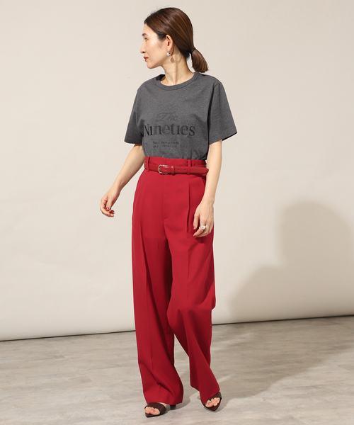 【セール】the nineties プリント Tシャツ（Tシャツ/カットソー）｜VERMEIL par iena（ヴェルメイユパーイエナ）