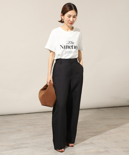 【セール】the nineties プリント Tシャツ（Tシャツ/カットソー）｜VERMEIL par iena（ヴェルメイユパーイエナ）