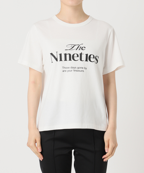 【セール】the nineties プリント Tシャツ（Tシャツ/カットソー）｜VERMEIL par iena（ヴェルメイユパーイエナ）