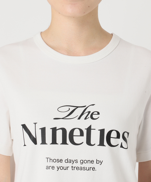 【セール】the nineties プリント Tシャツ（Tシャツ/カットソー）｜VERMEIL par iena（ヴェルメイユパーイエナ）