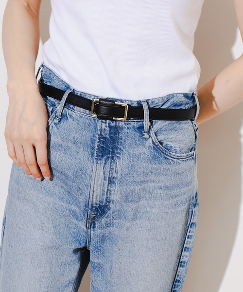 BEAMS HEART（ビームスハート）の「ピンレス ベルト（ベルト・レディース・ブラウン系その他3/ブラック・ONE SIZE）」の10枚目の写真