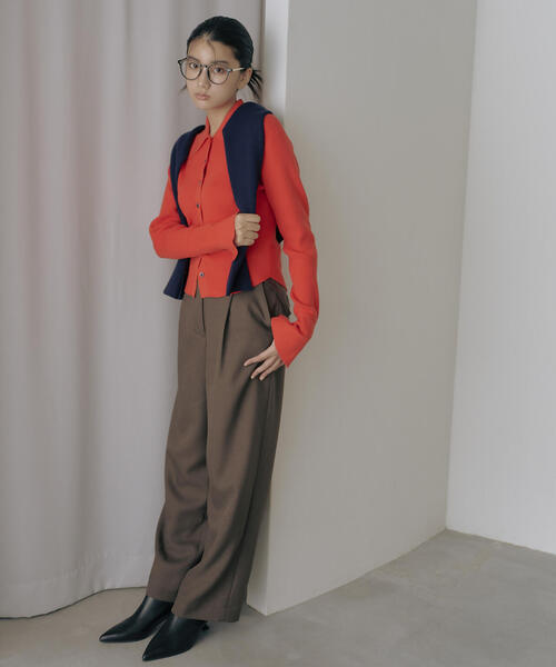 N.（N. Natural Beauty Basic）（エヌエヌナチュラルビューティーベーシック）の「◆ポインテッドショートブーツ（ブーツ・レディース・ブラック/シルバー・22.5/23.5/24.5）」の6枚目の写真