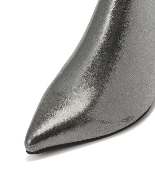 N.（N. Natural Beauty Basic）（エヌエヌナチュラルビューティーベーシック）の「◆ポインテッドショートブーツ（ブーツ・レディース・ブラック/シルバー・22.5/23.5/24.5）」の11枚目の写真