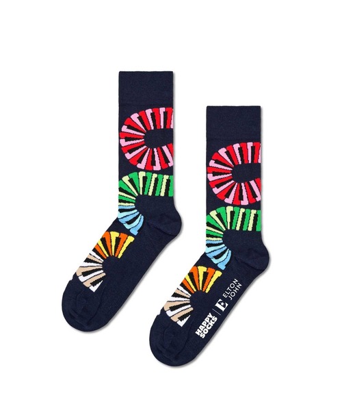 Happy Socks(ハッピーソックス)の「Piano Notes Sock / エルトンジョン コラボ(ソックス/靴下・レディース・その他・41/36)」の1枚目の写真