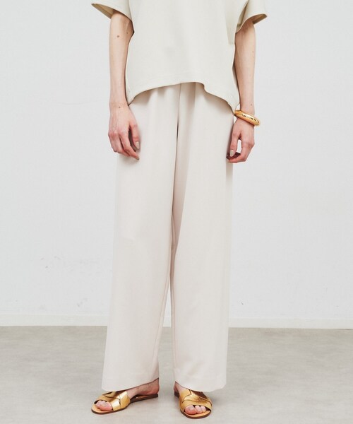 cloenc(クロエンス)の「◆【手洗い可】ドレープワイドパンツ(その他パンツ・レディース・ブラック/ナチュラル・01/02/03)」の5枚目の写真