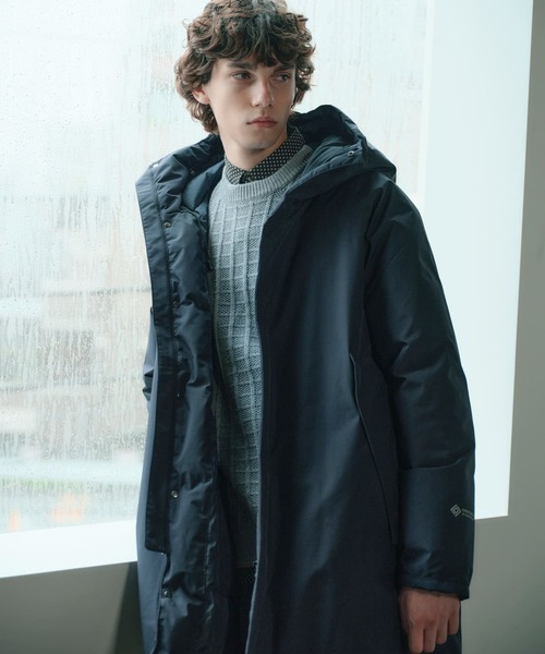 別注+phenix GORE-TEX ダウンコート3way STUDIOUS ダウンジャケット ダウン プラスフェニックス