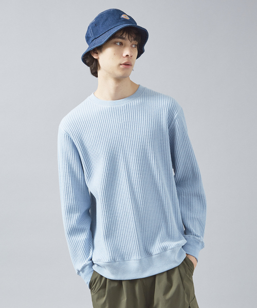 【JEMORGAN/ジェーイーモーガン】ビッグワッフル クルーネック カットソー ビッグワッフルクルーネック #JB001 | JEMORGAN ONLINE STORE