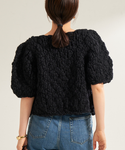 専用Plage HAND KNIT ジャンボスラブ カーディガン plage ニット セーター HAND KNIT ジャンボスラブ カーディガン