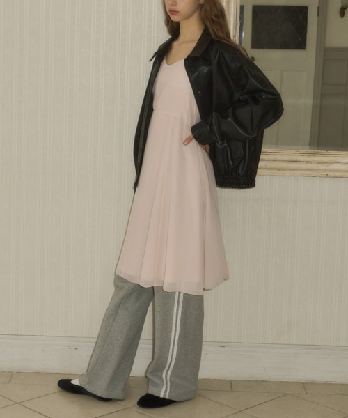 double lace sweat pants / ダブルレーススウェットパンツ