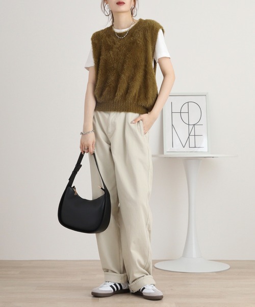 FUNALIVE（ファンアライブ）の「je crois soi ナイロンシャギーニット