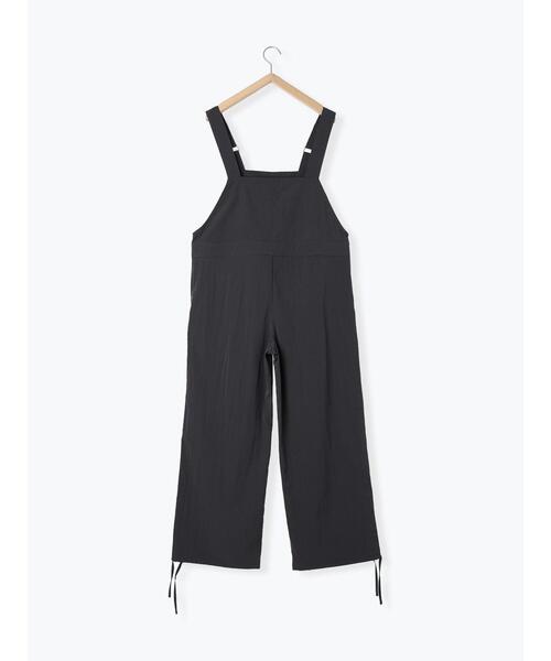 Samansa Mos2 blue（サマンサモスモスブルー）の「サロペット（その他パンツ・レディース・チャコールグレー/ブラック/カーキ・F）」の9枚目の写真