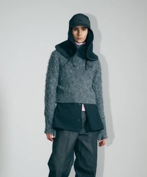 【Y.BY NORDISK】ワイドットノルディスク SHAGGY KNIT BALACLAVA P/O